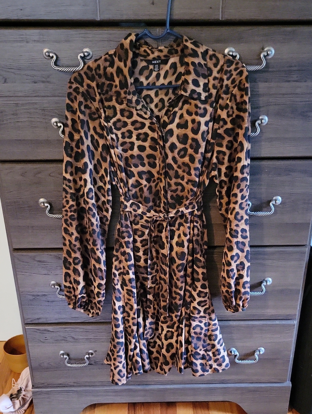 Next Leopard Print Dress, Size 12